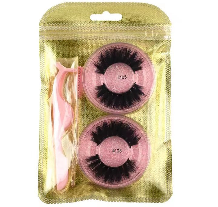 Faux cils en Vision 3D 105