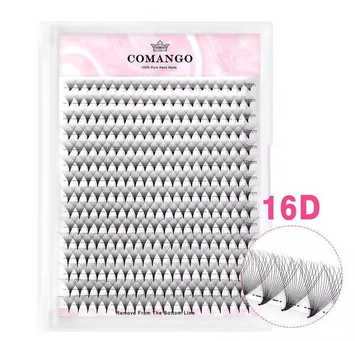 Extension de cils 16D