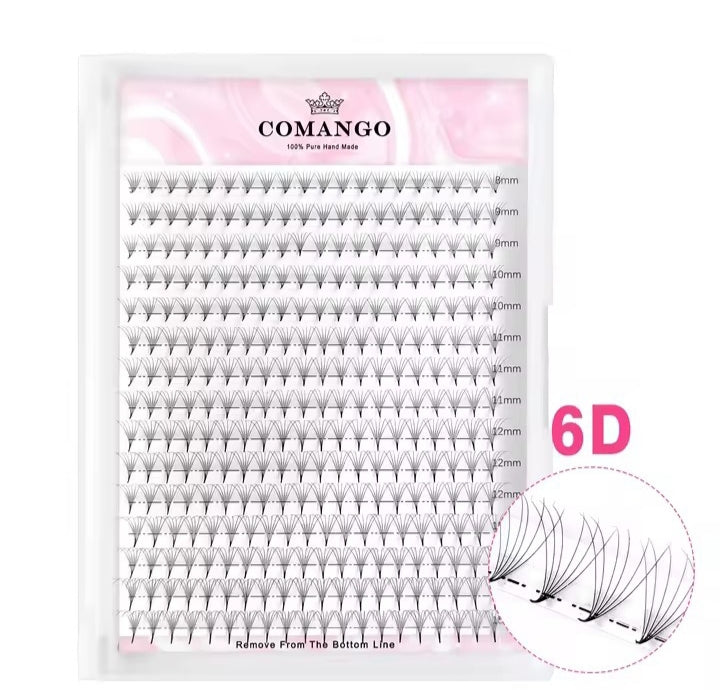 Extension de cils 6D