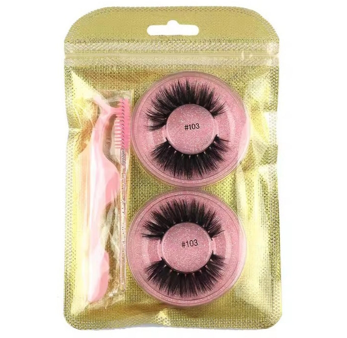 Faux cils en Vision 3D 103